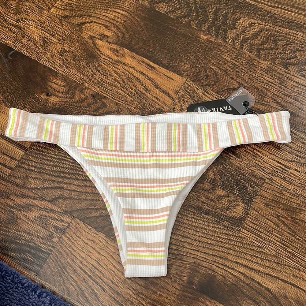 NWT TAVIK Valentine Mini Swim Bottom Reversible Large